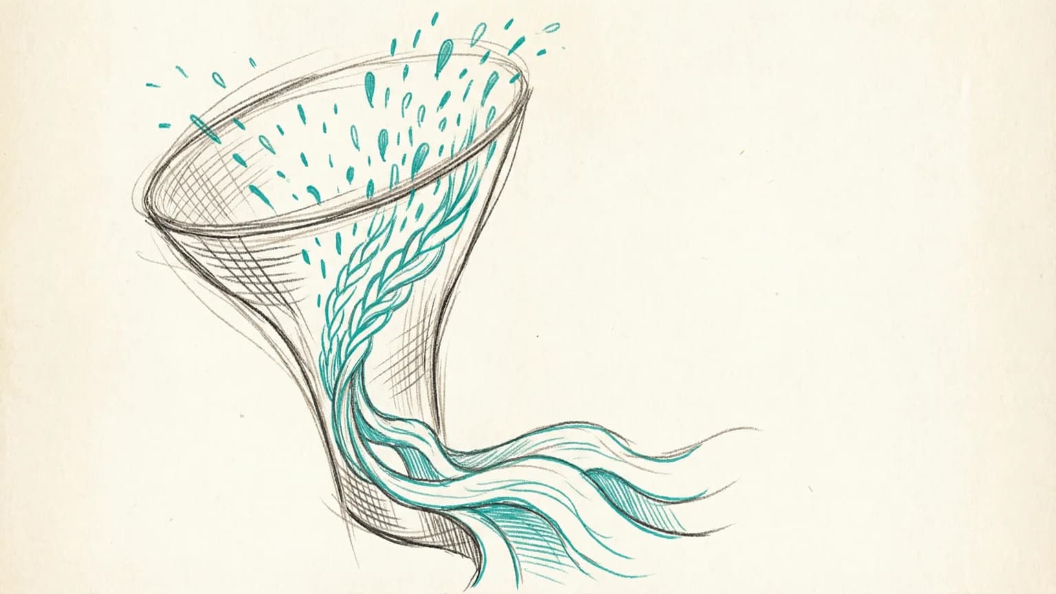 Abstract health-focused illustration used as a case study hero image